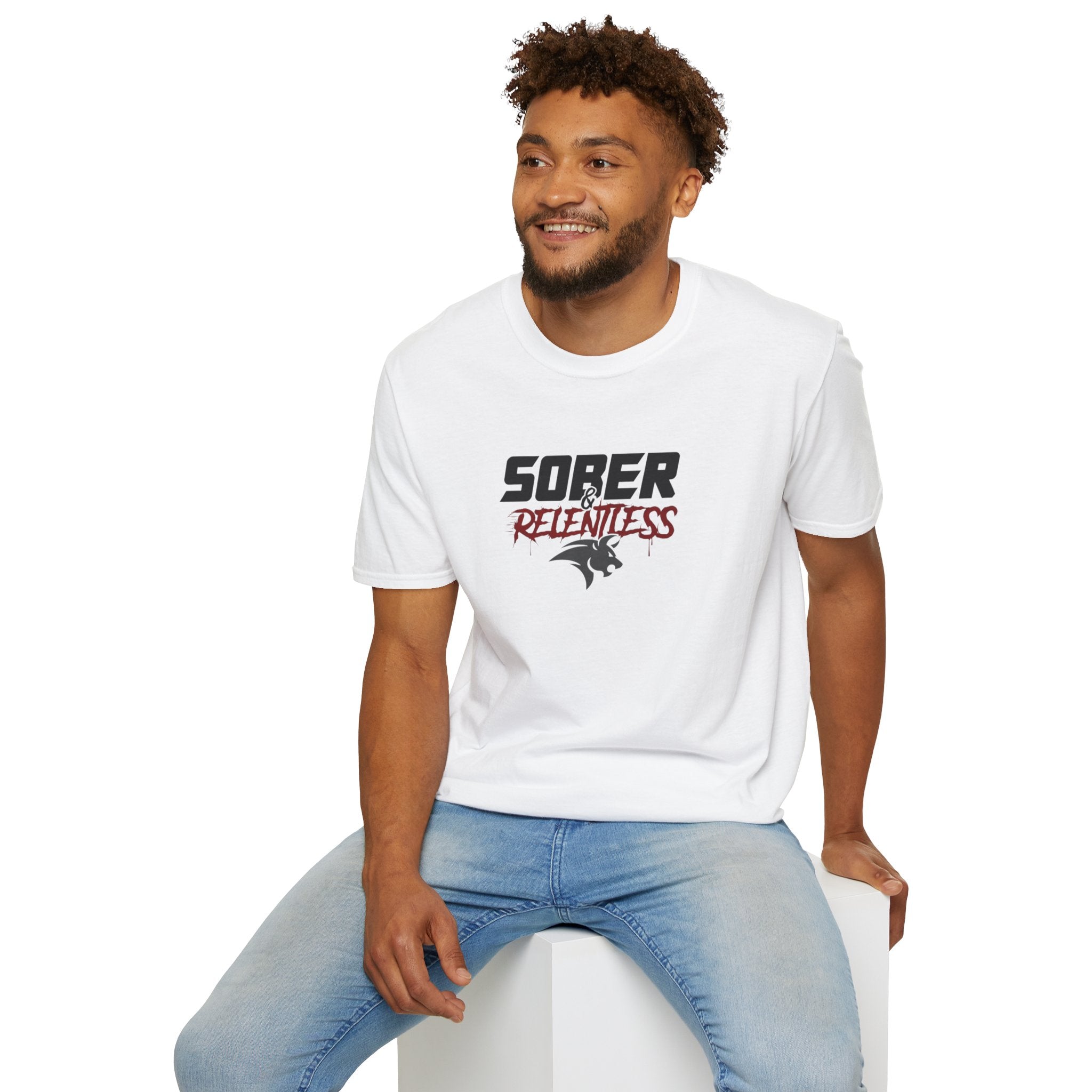 Sober Relentless Tee | Recovery Motivation T-Shirt