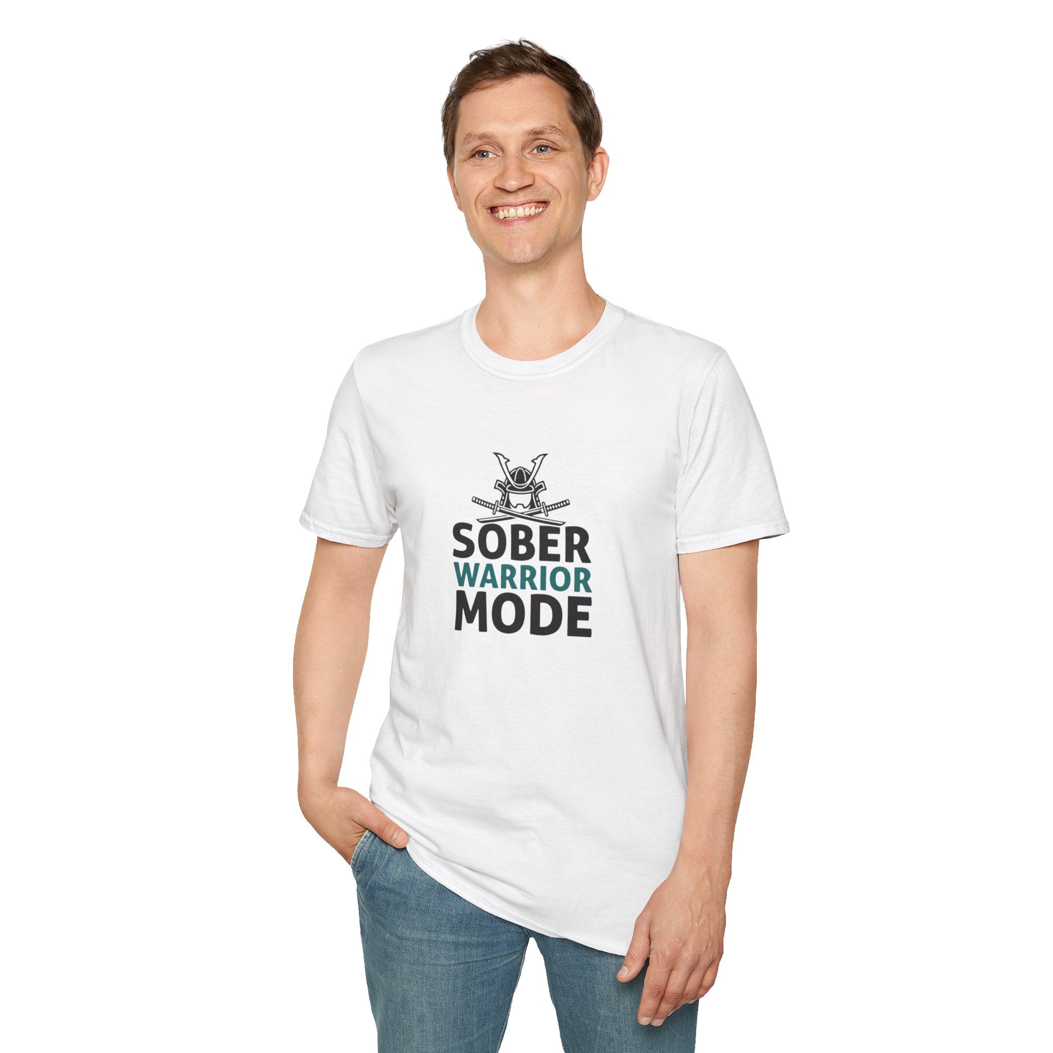 Sober Warrior Mode T-Shirt | Recovery Support Tee