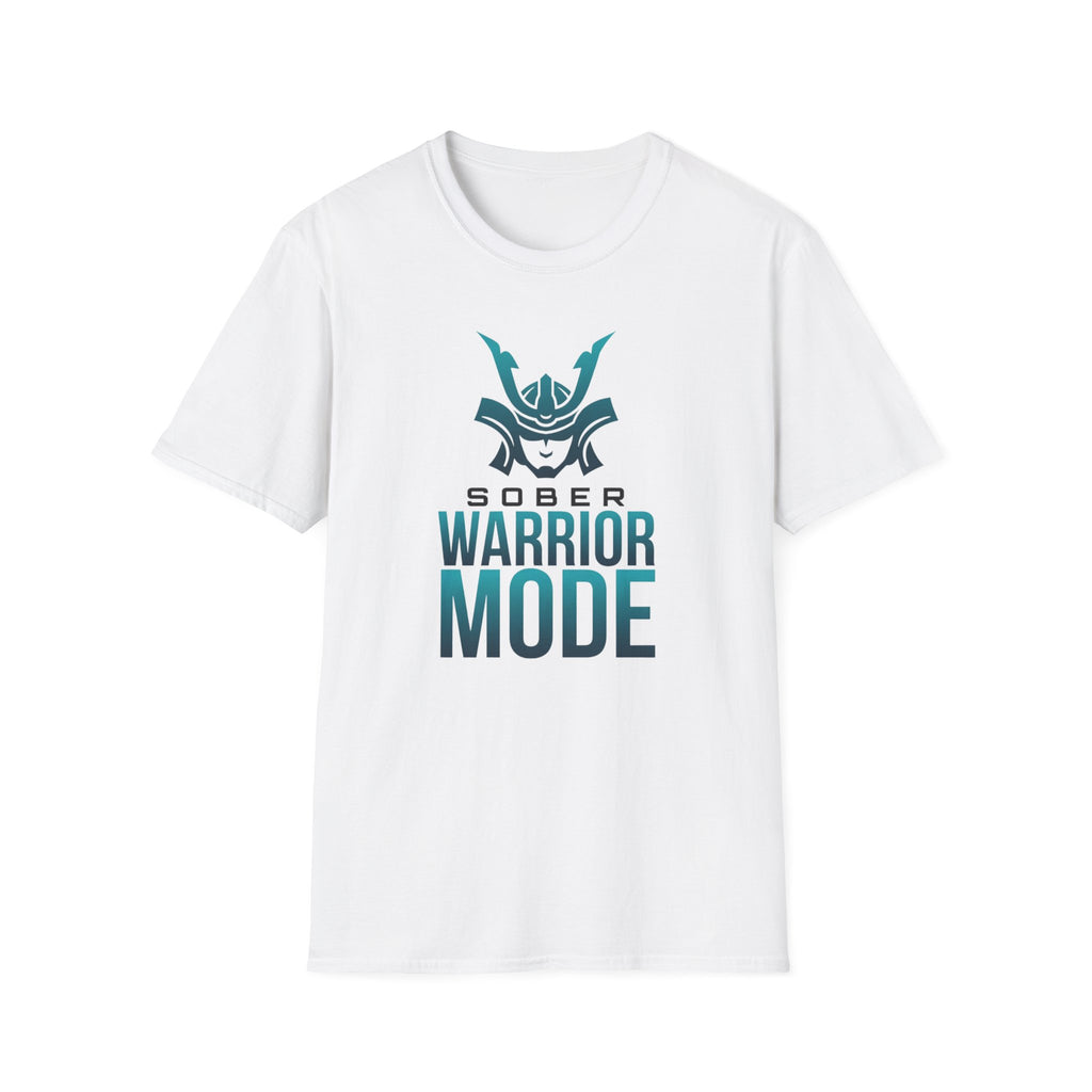 Sober Warrior Mode T-Shirt | Samurai Helmet Recovery Tee
