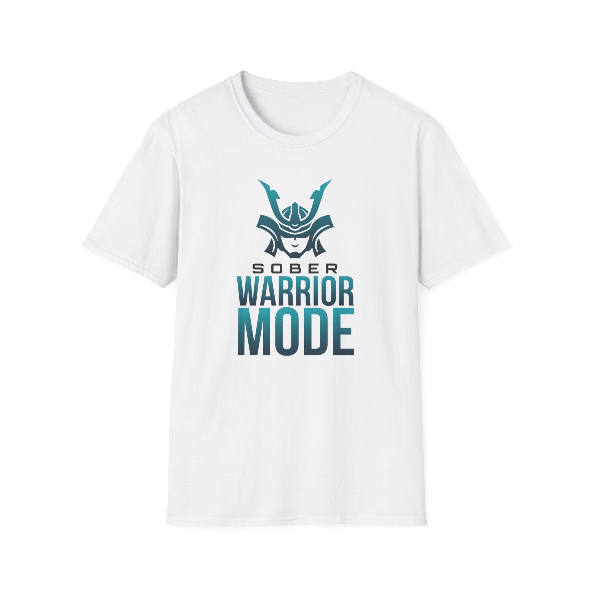 Sober Warrior Mode T-Shirt | Samurai Helmet Recovery Tee
