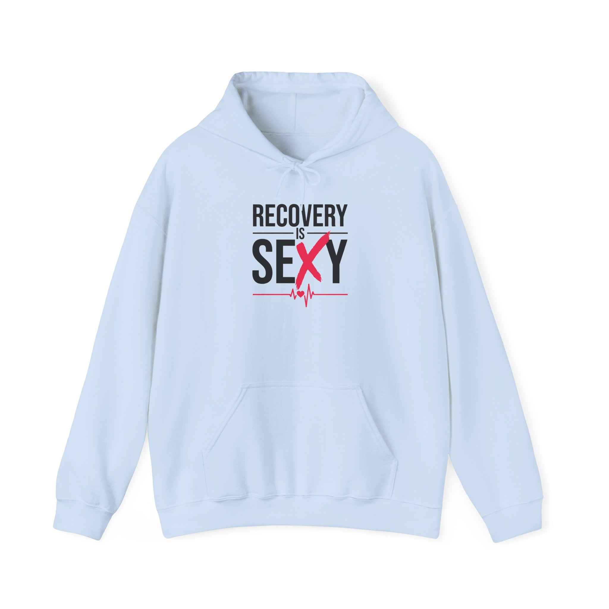 Recovery Is Sexy - Unisex Heavy Blend™ Hooded Sweatshirt - Sobriety