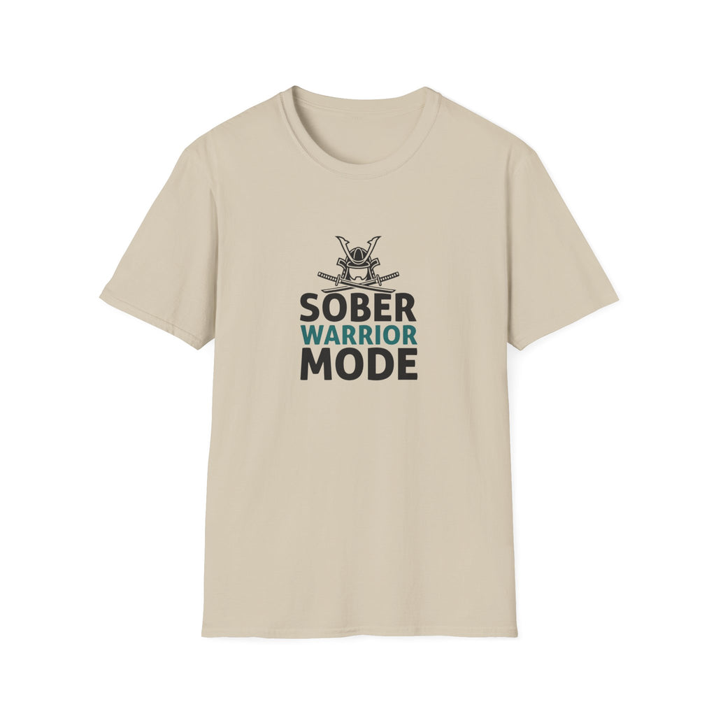 Sober Warrior Mode T-Shirt | Recovery Support Tee