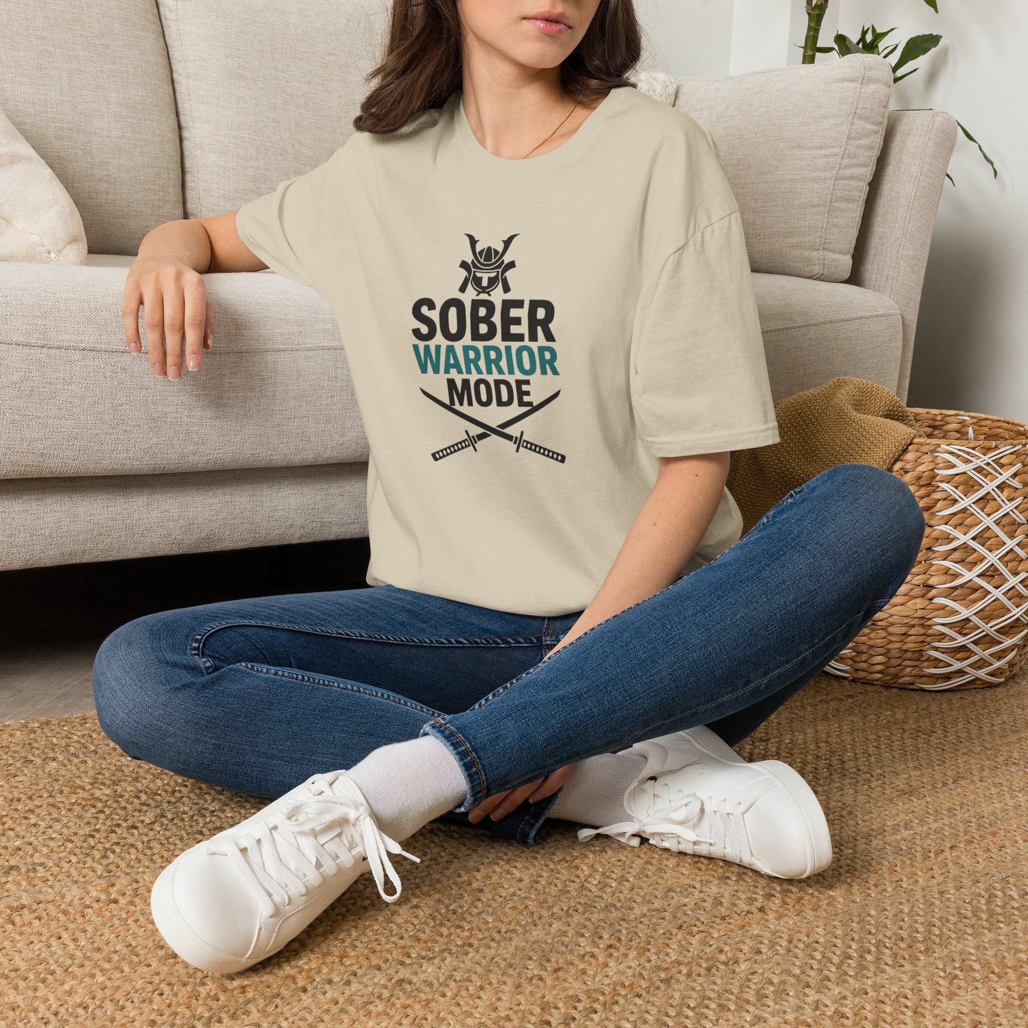 Sober Warrior Mode T-Shirt | Recovery T Shirt