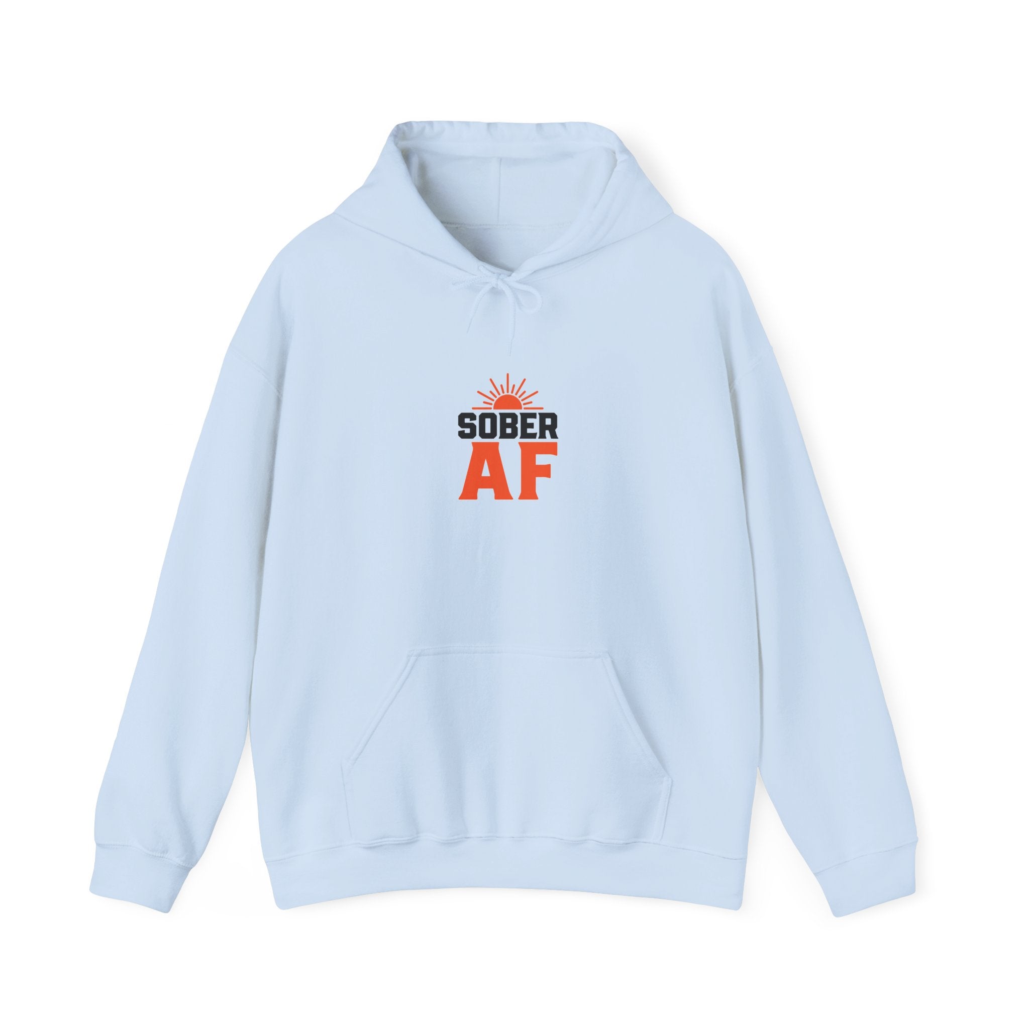 Sober AF hoodie | sobriety recovery sweatshirt