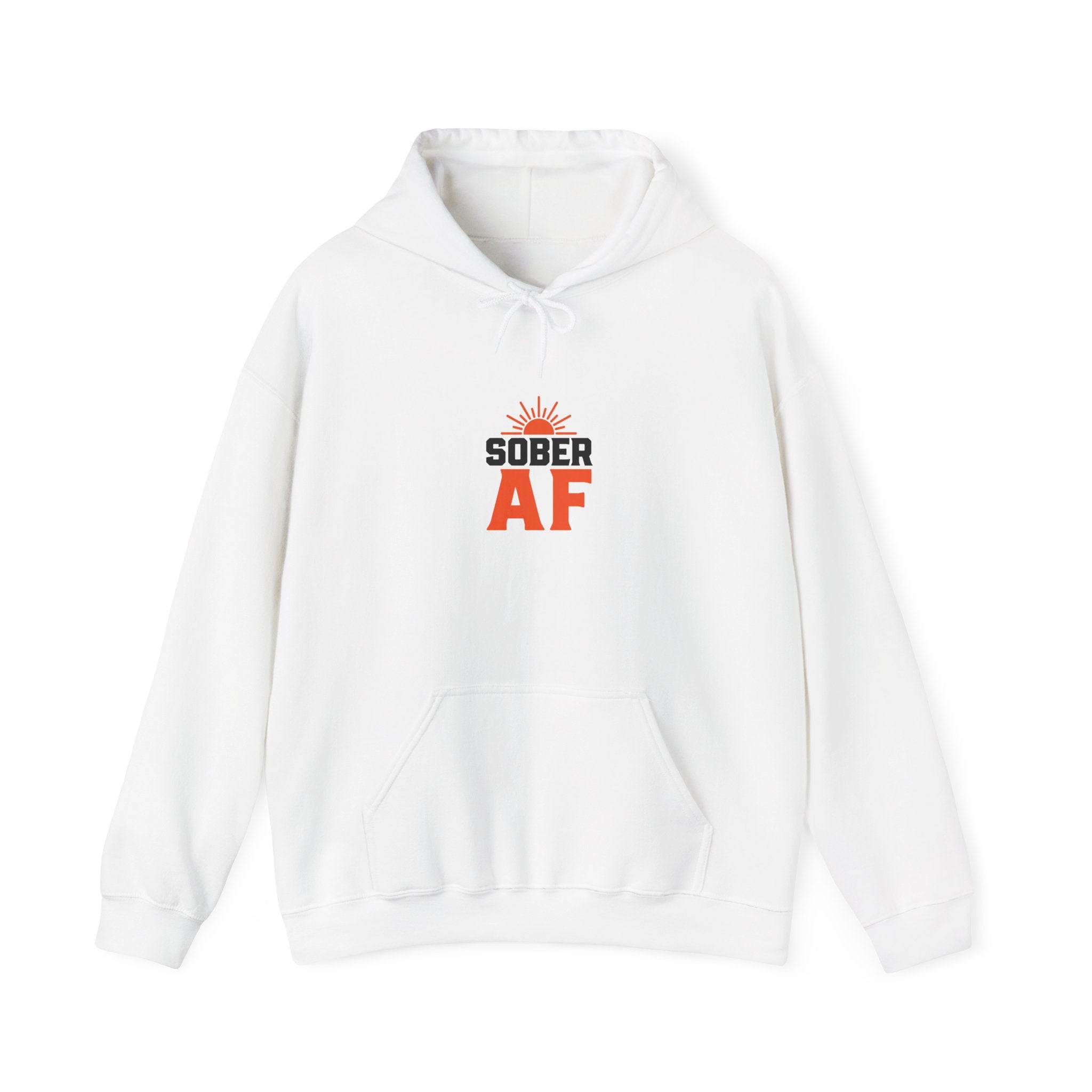Sober AF hoodie | sobriety recovery sweatshirt