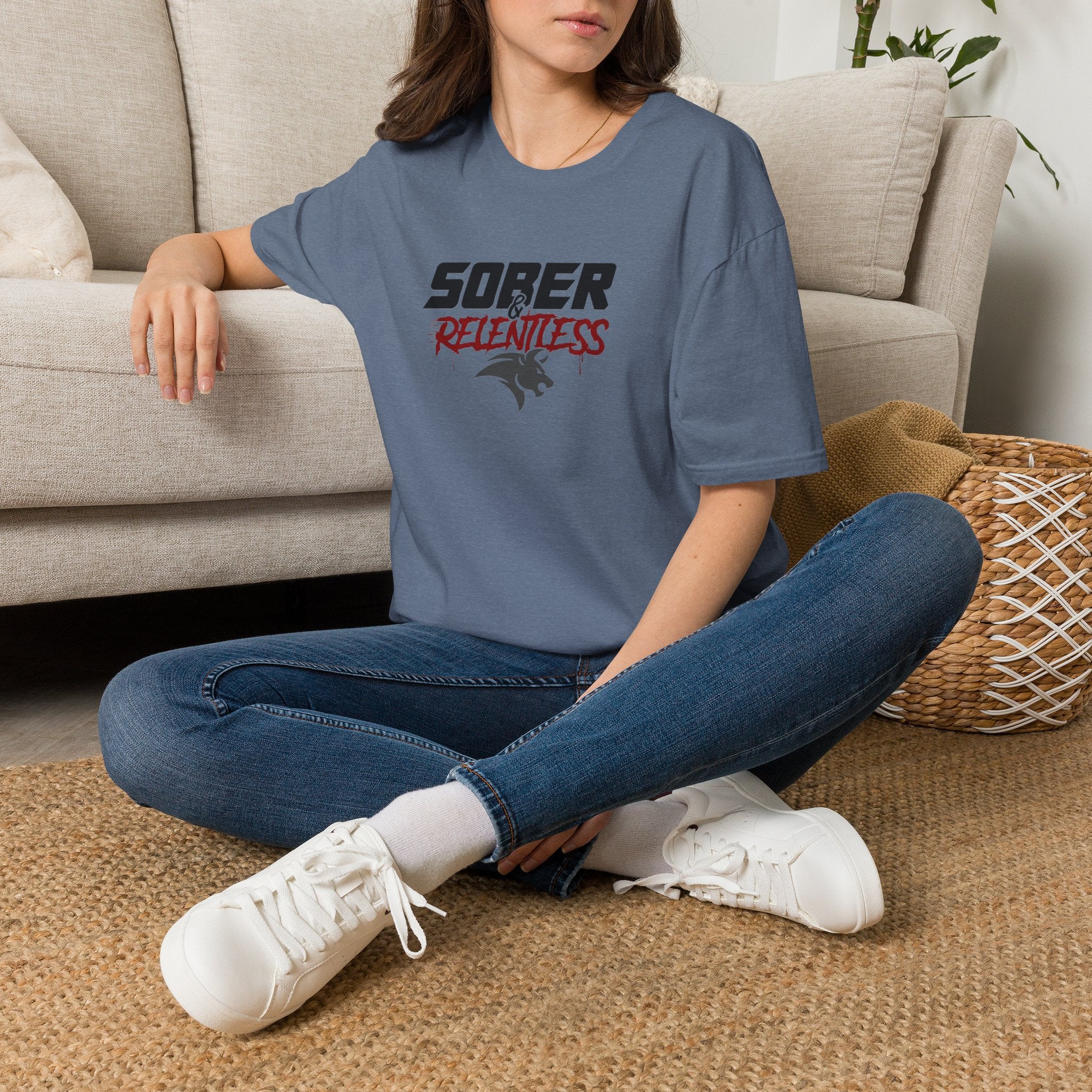 Sober Relentless Tee | Recovery Motivation T-Shirt