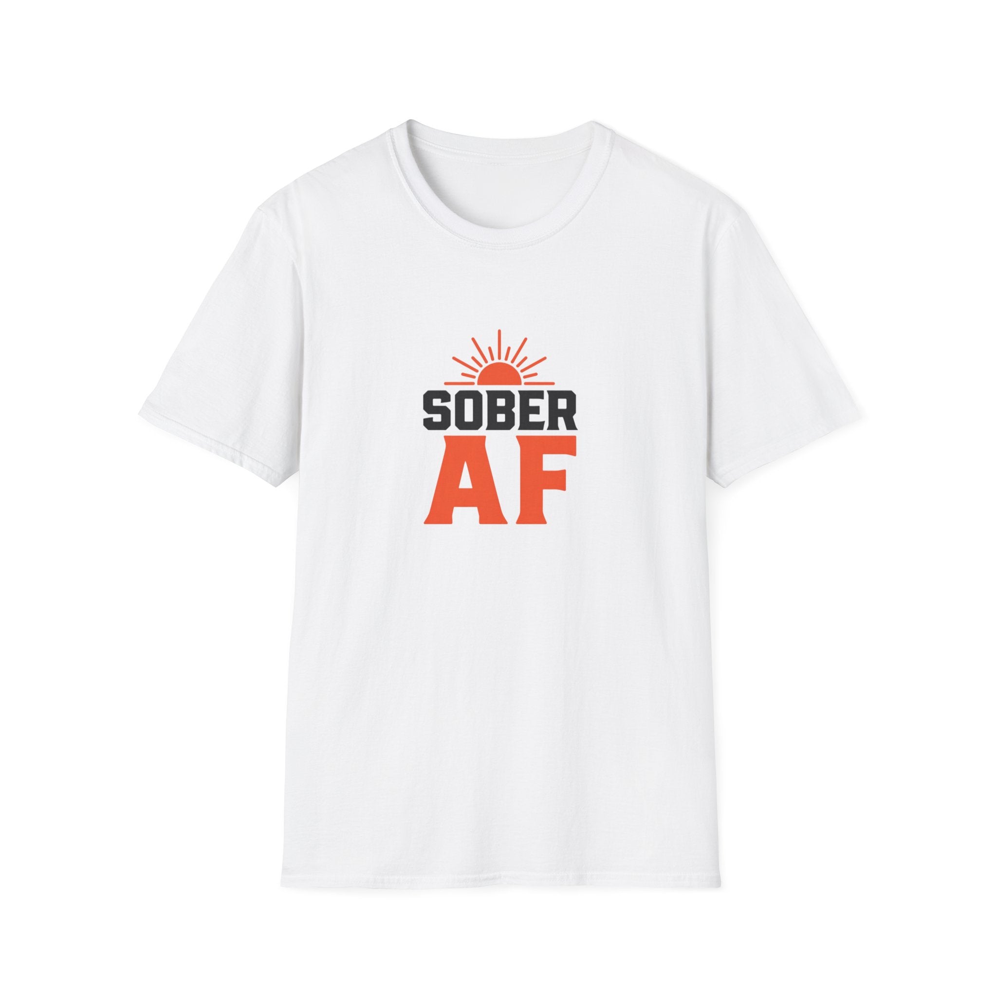 Sober AF sunrise T-Shirt | Recovery sober tee