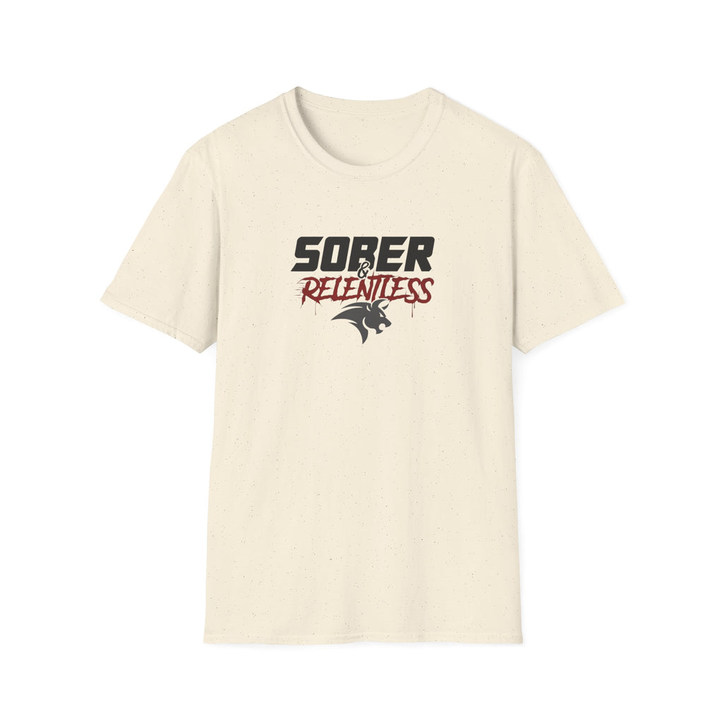 Sober Relentless Tee | Recovery Motivation T-Shirt
