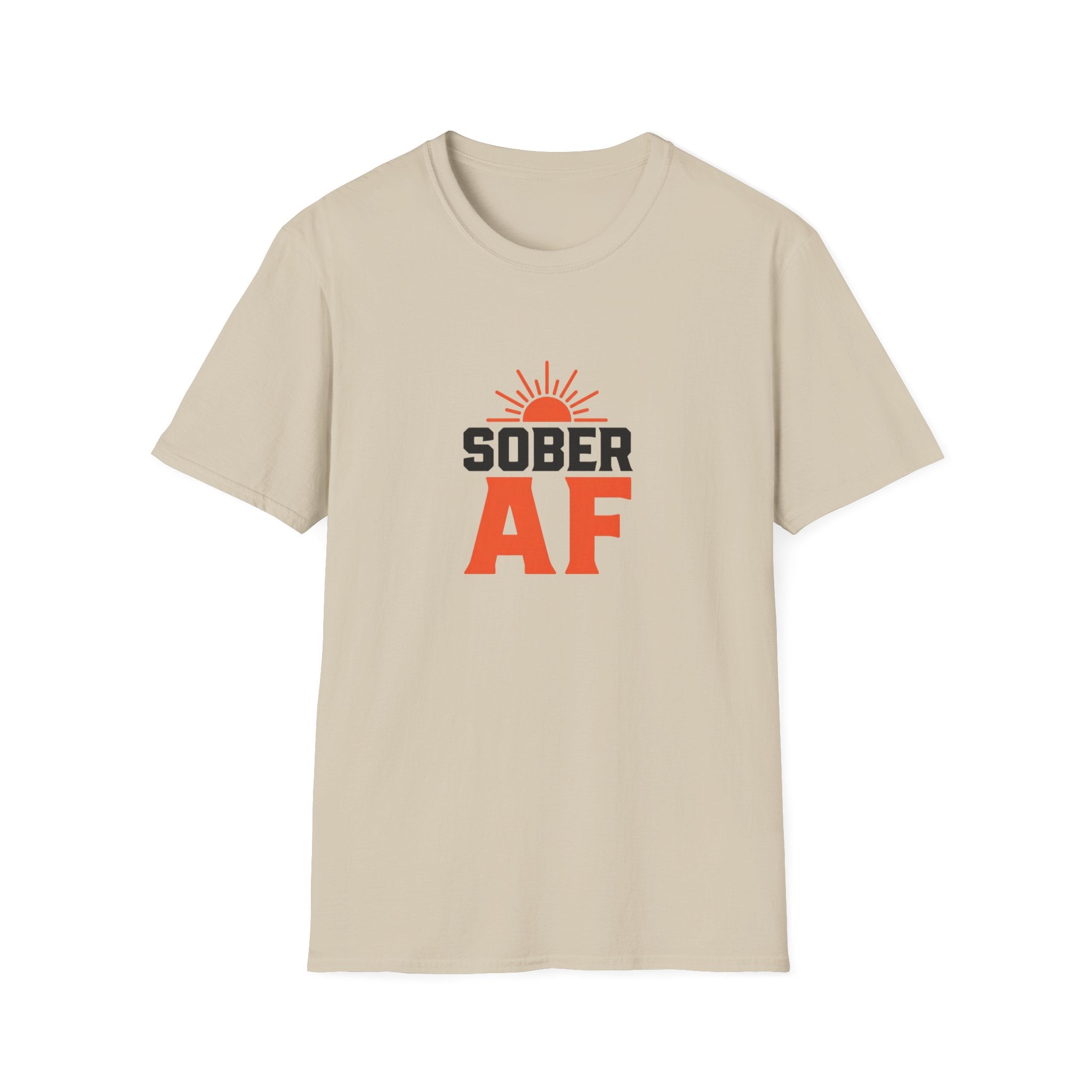 Sober AF sunrise T-Shirt | Recovery sober tee
