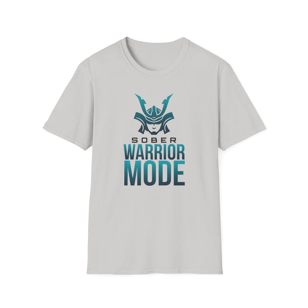 Sober Warrior Mode T-Shirt | Samurai Helmet Recovery Tee