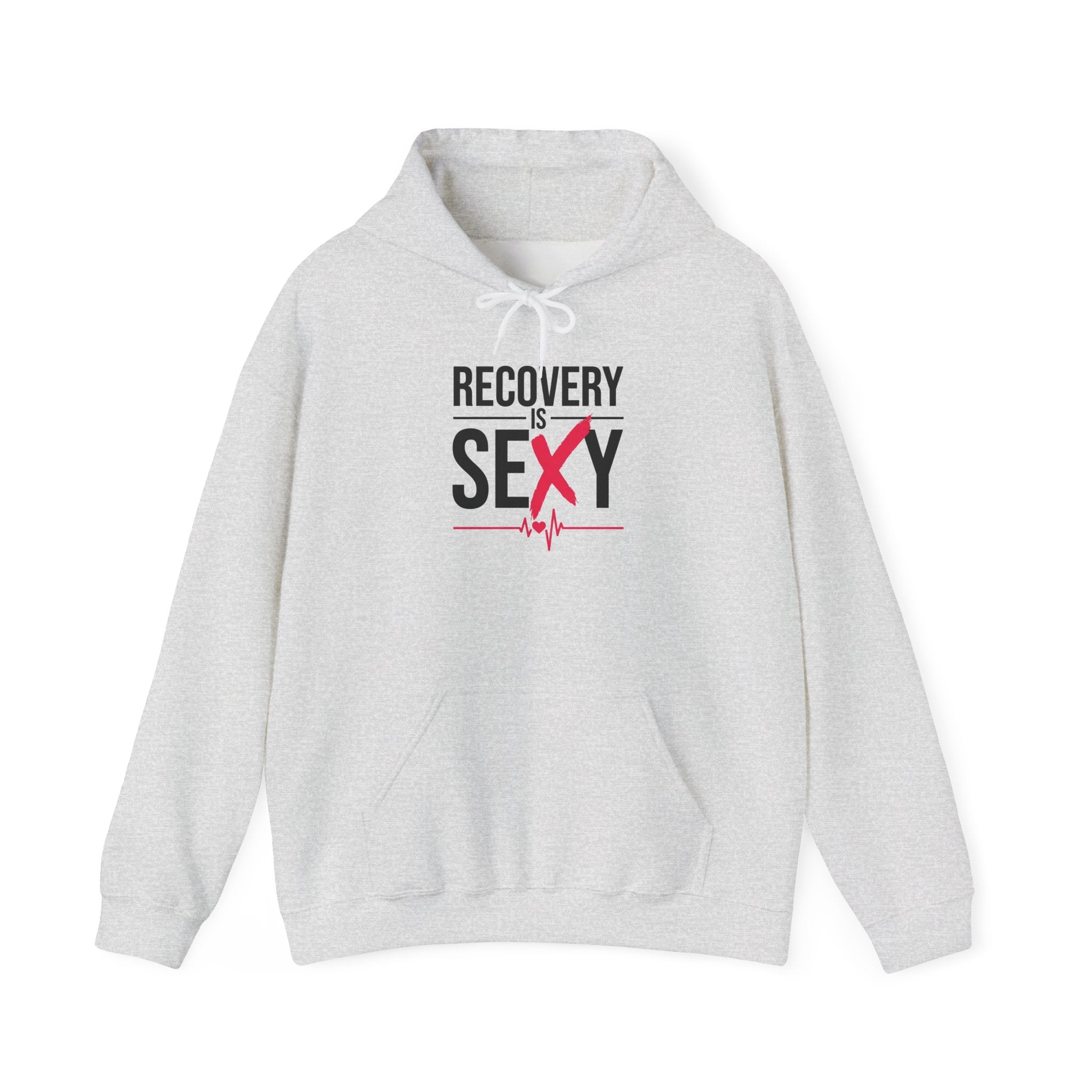 Recovery Is Sexy - Unisex Heavy Blend™ Hooded Sweatshirt - Sobriety