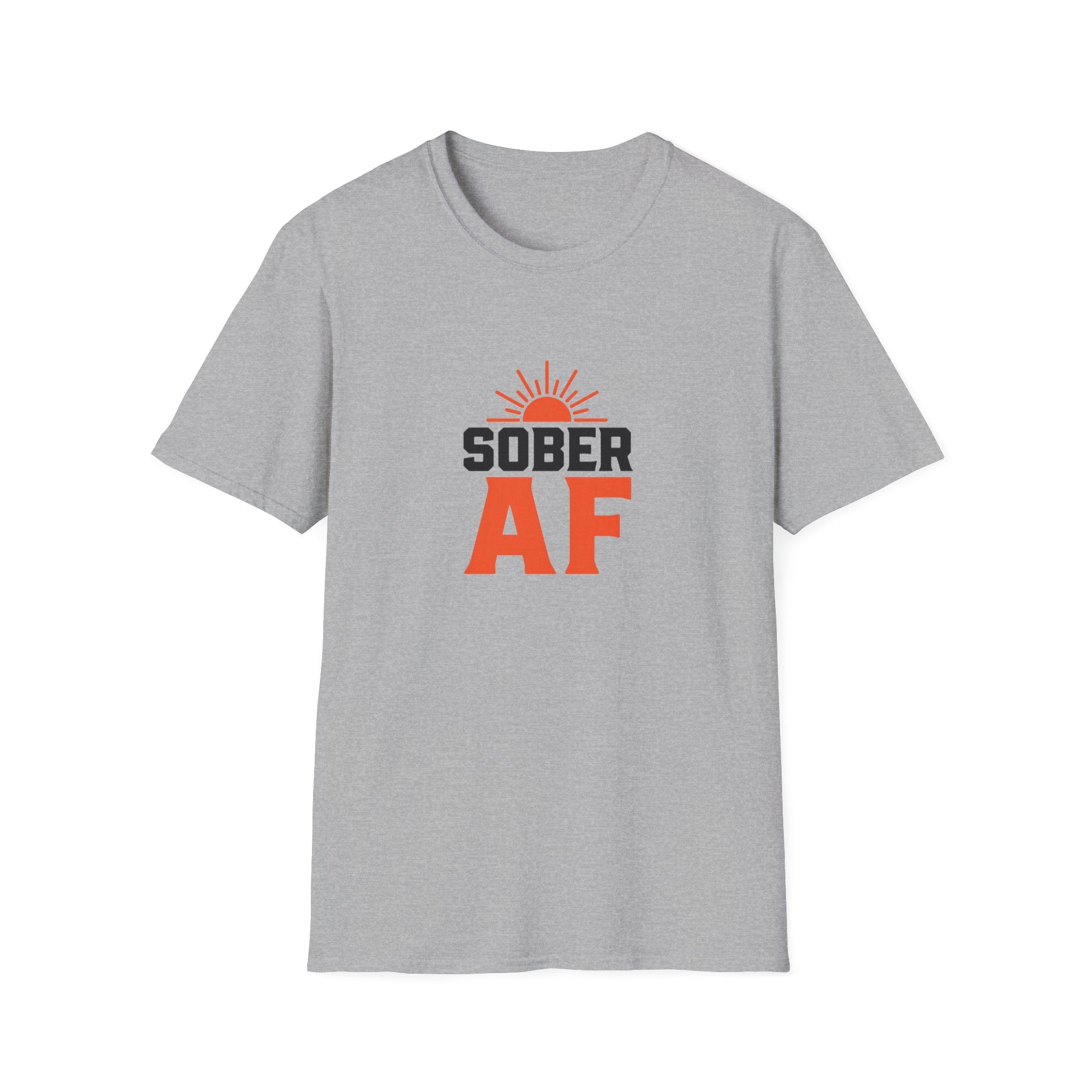 Sober AF sunrise T-Shirt | Recovery sober tee