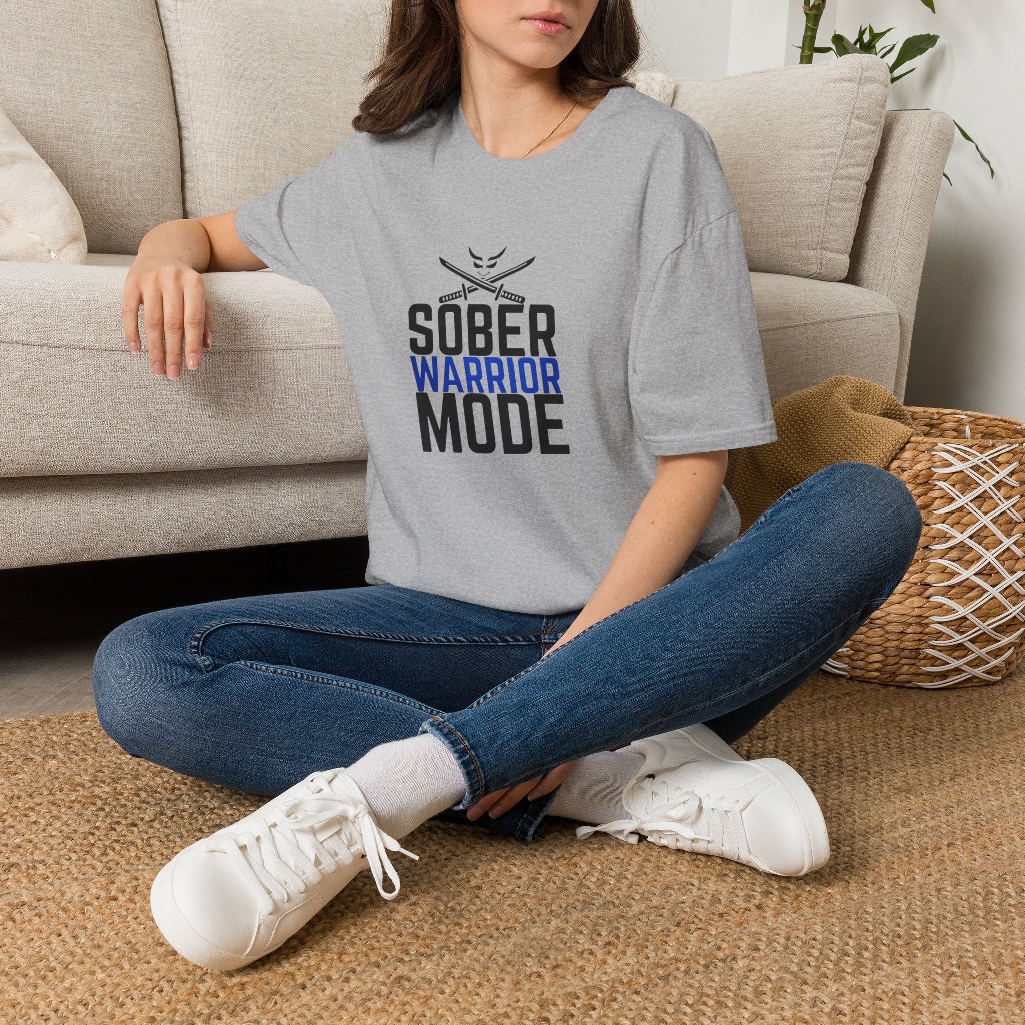 Sober Warrior Mode T-Shirt | Recovery Support