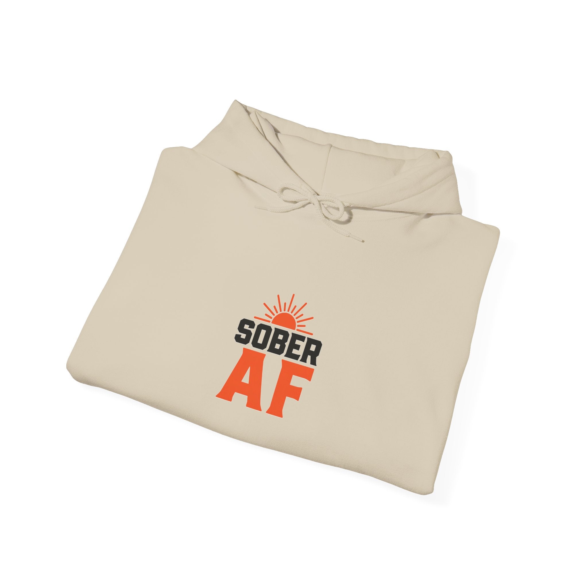 Sober AF hoodie | sobriety recovery sweatshirt