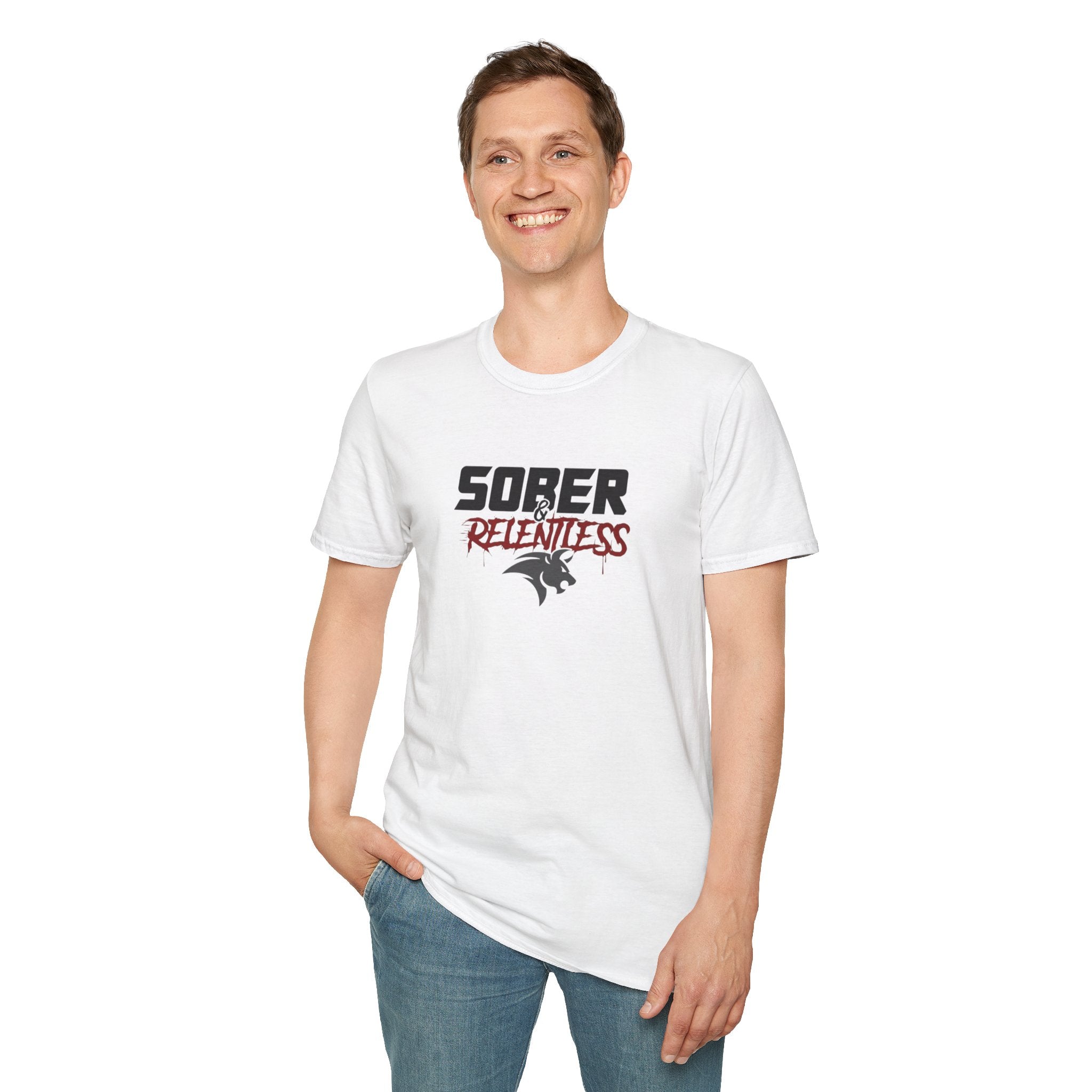 Sober Relentless Tee | Recovery Motivation T-Shirt
