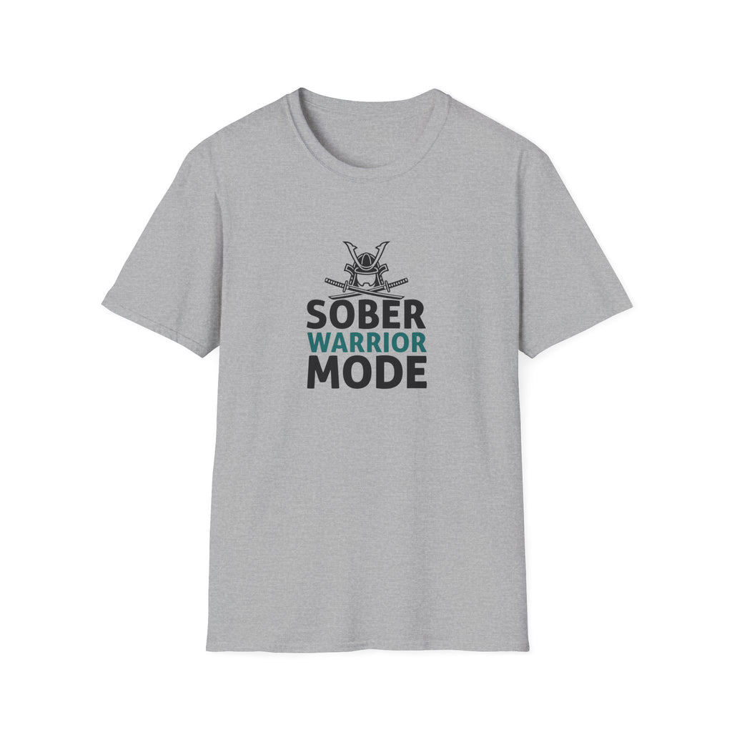 Sober Warrior Mode T-Shirt | Recovery Support Tee
